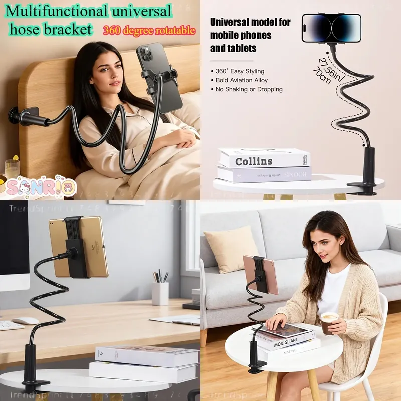 Phone Holder - 360 Degree Flexible Hose Phone Holder