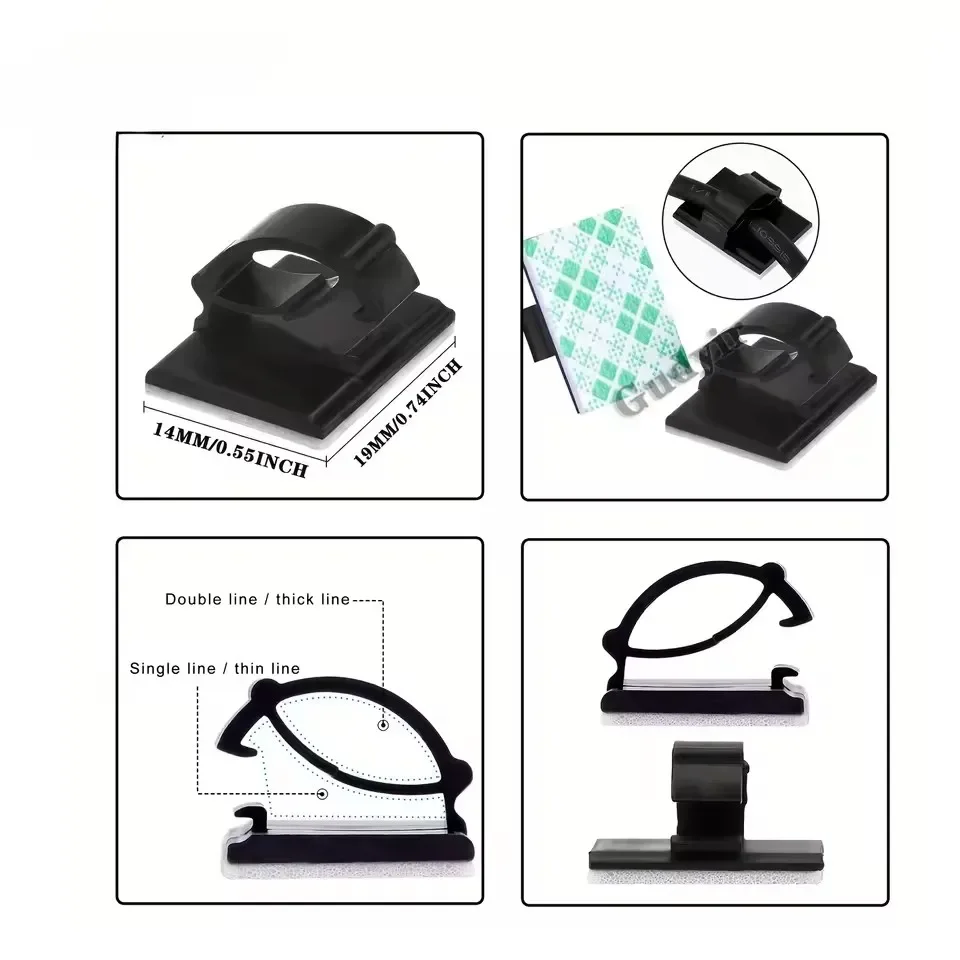 Adhesive Car Cable Charger Lin - Cable Organizer review and price