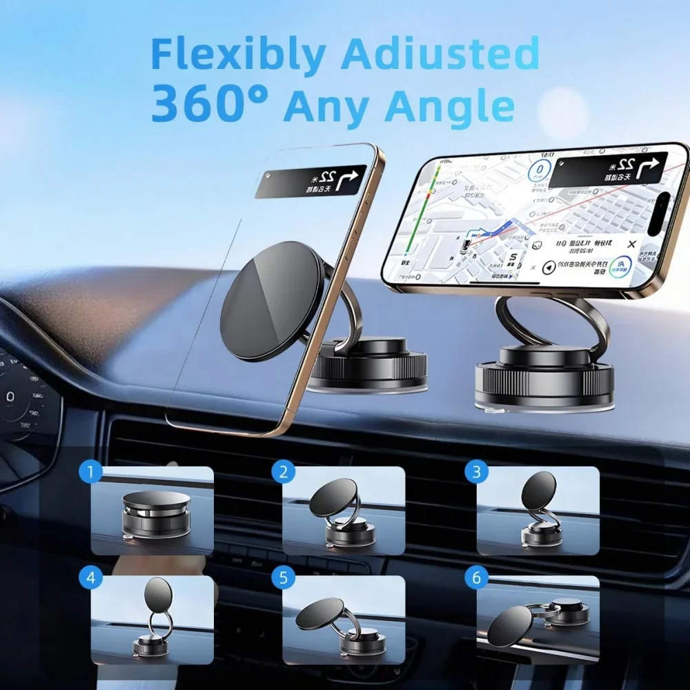 Upgraded 360°Vacuum Magnetic P - Phone Holder review and price