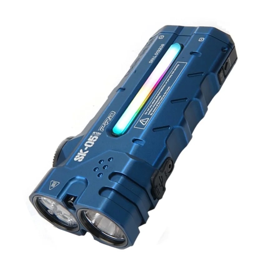Powerful Flat LED Flashlight 4 - Power Bank review and price