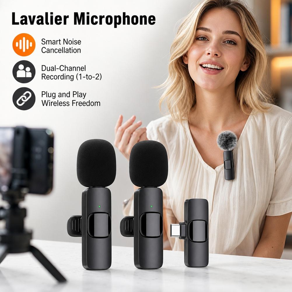 Wireless Lavalier Microphone 1 - Usb Charger review and price
