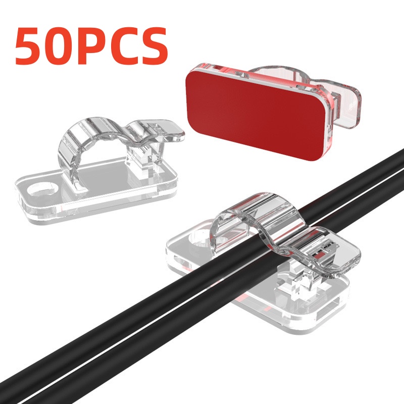 10/50PCS Cable Organizer Clips - Usb Charger review and price