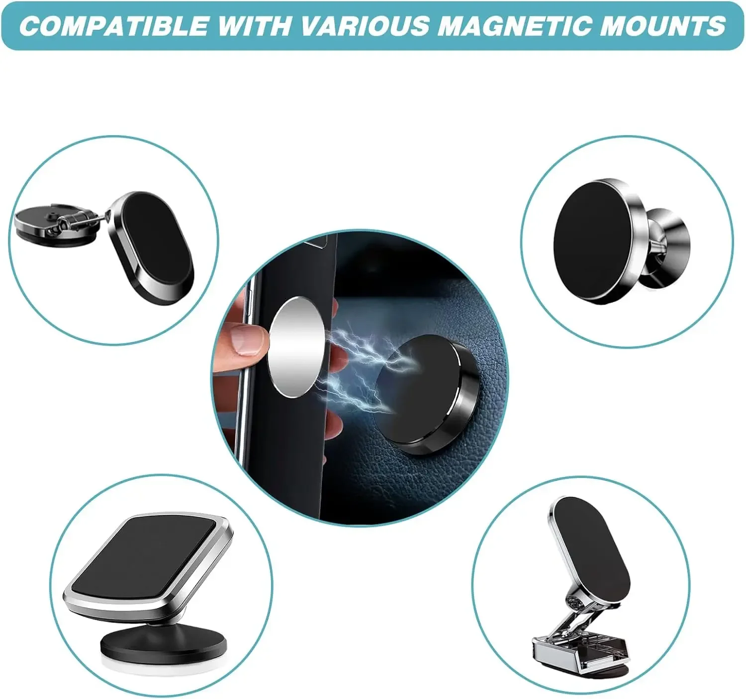 1/50Pcs Ultra Thin Metal Plate - Phone Holder review and price
