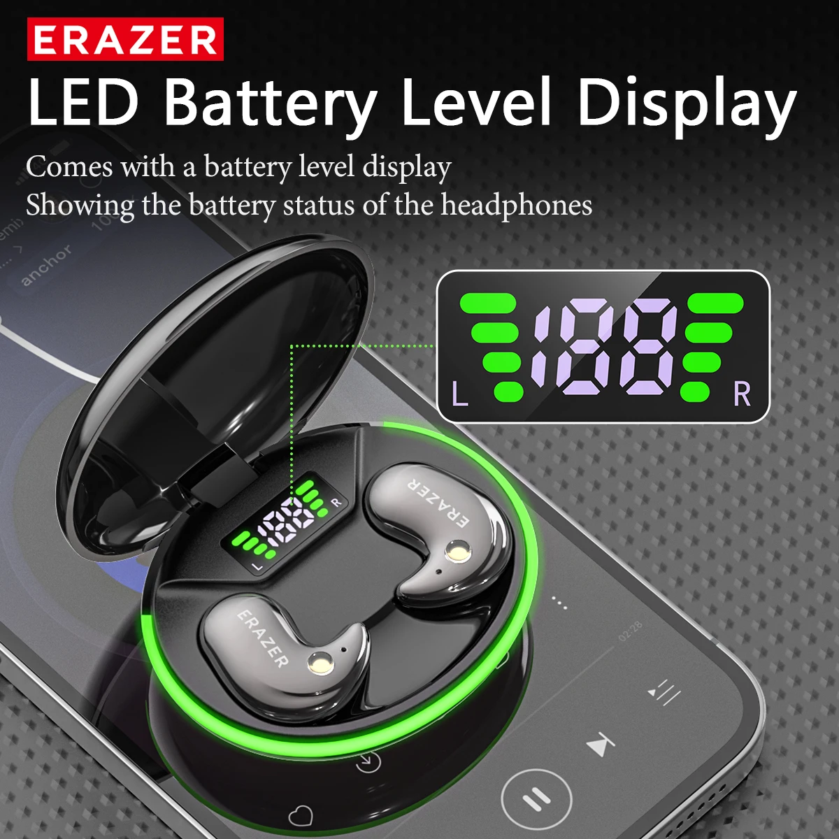 EARZER XF58 In-Ear Bluetooth H - Wireless Charger review and price
