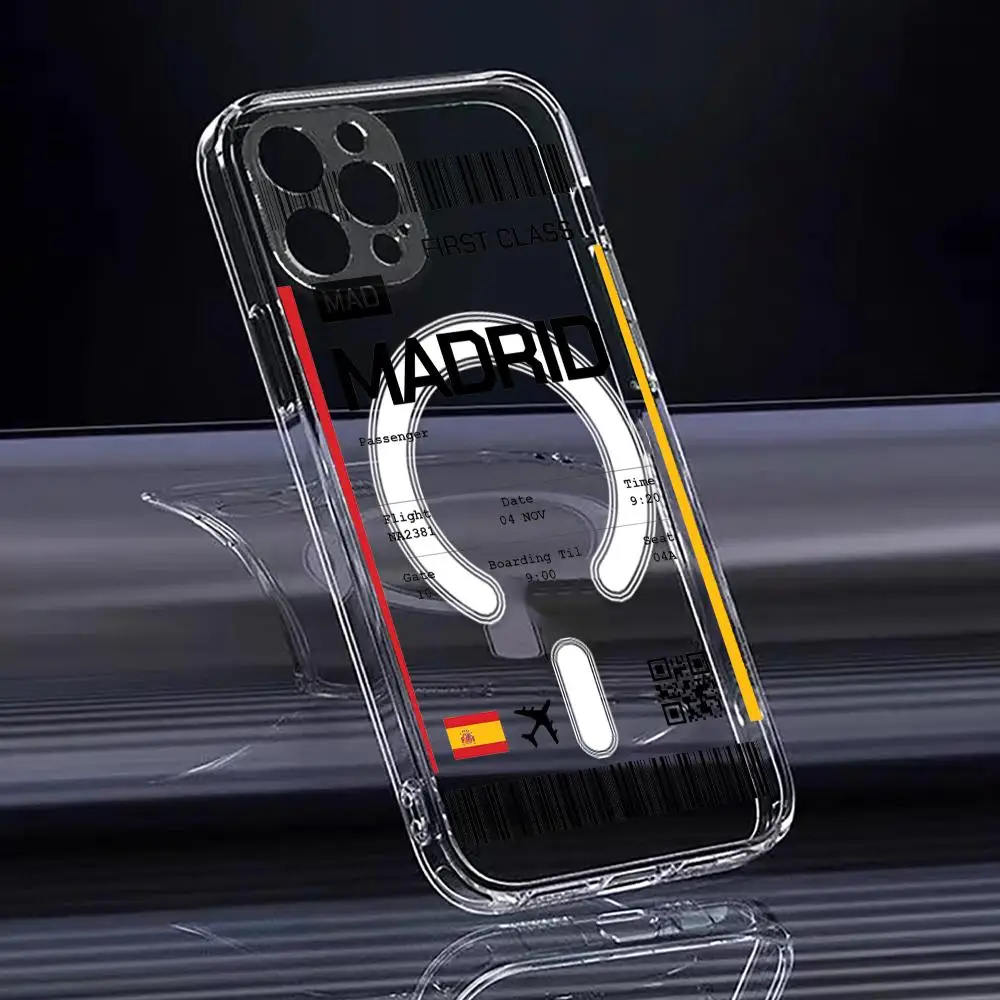 Travel Plane Ticket Spain Phon - Wireless Charger review and price