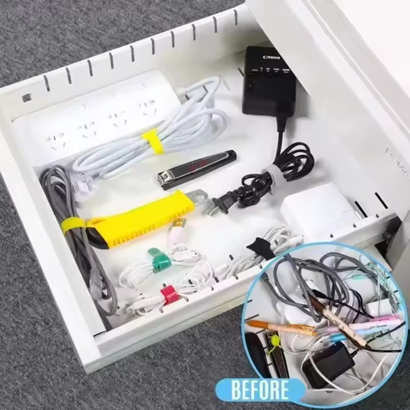 10/30/50Pcs Reusable Hook And  - Cable Organizer review and price
