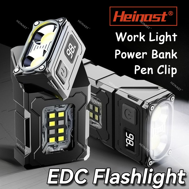 Magnetic Torch Light Work Ligh - Power Bank review and price