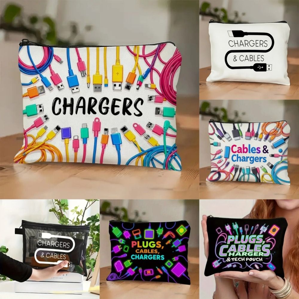New Canvas Charger Storage Pou - Cable Organizer review and price