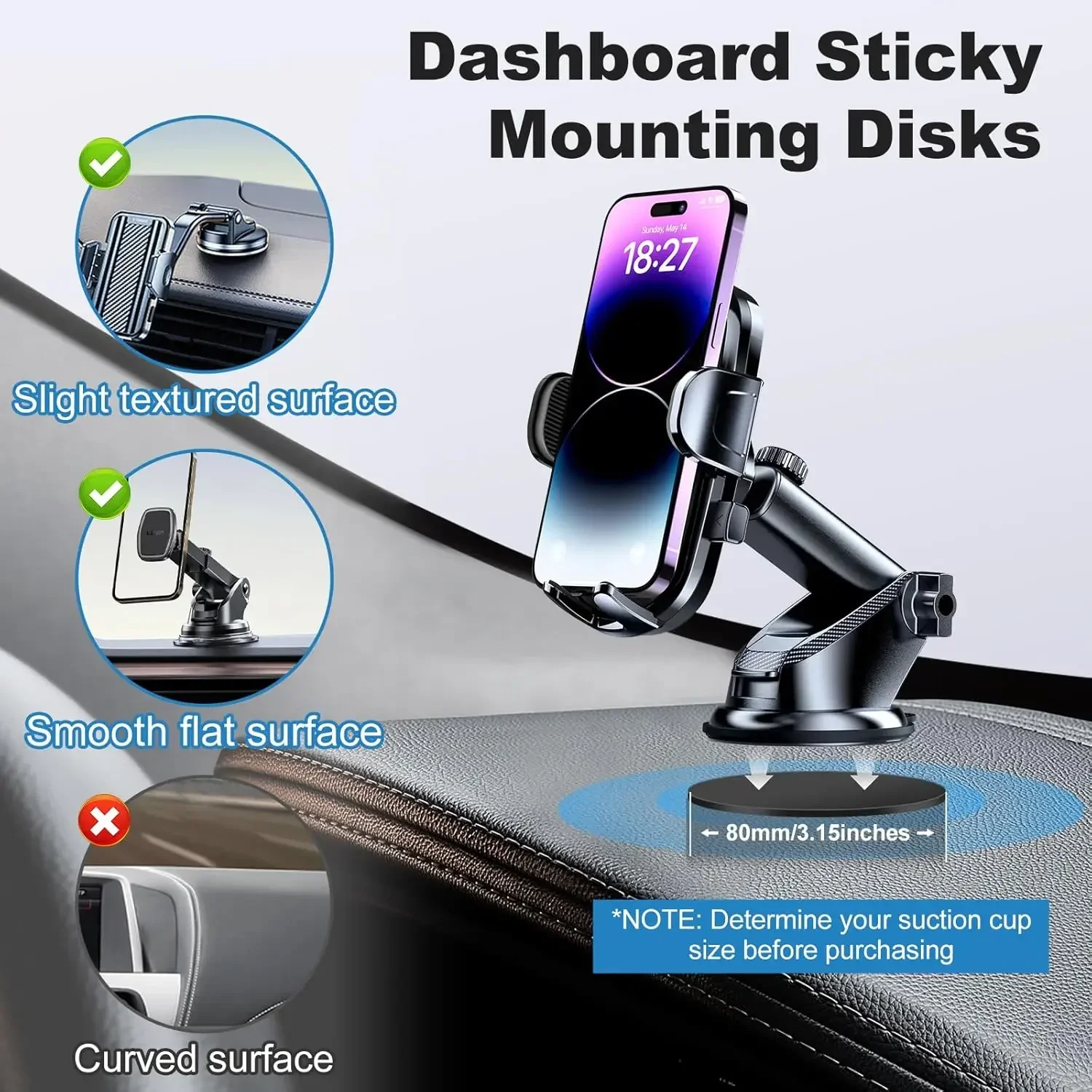 Universal Dashboard Adhesive S - Phone Holder review and price