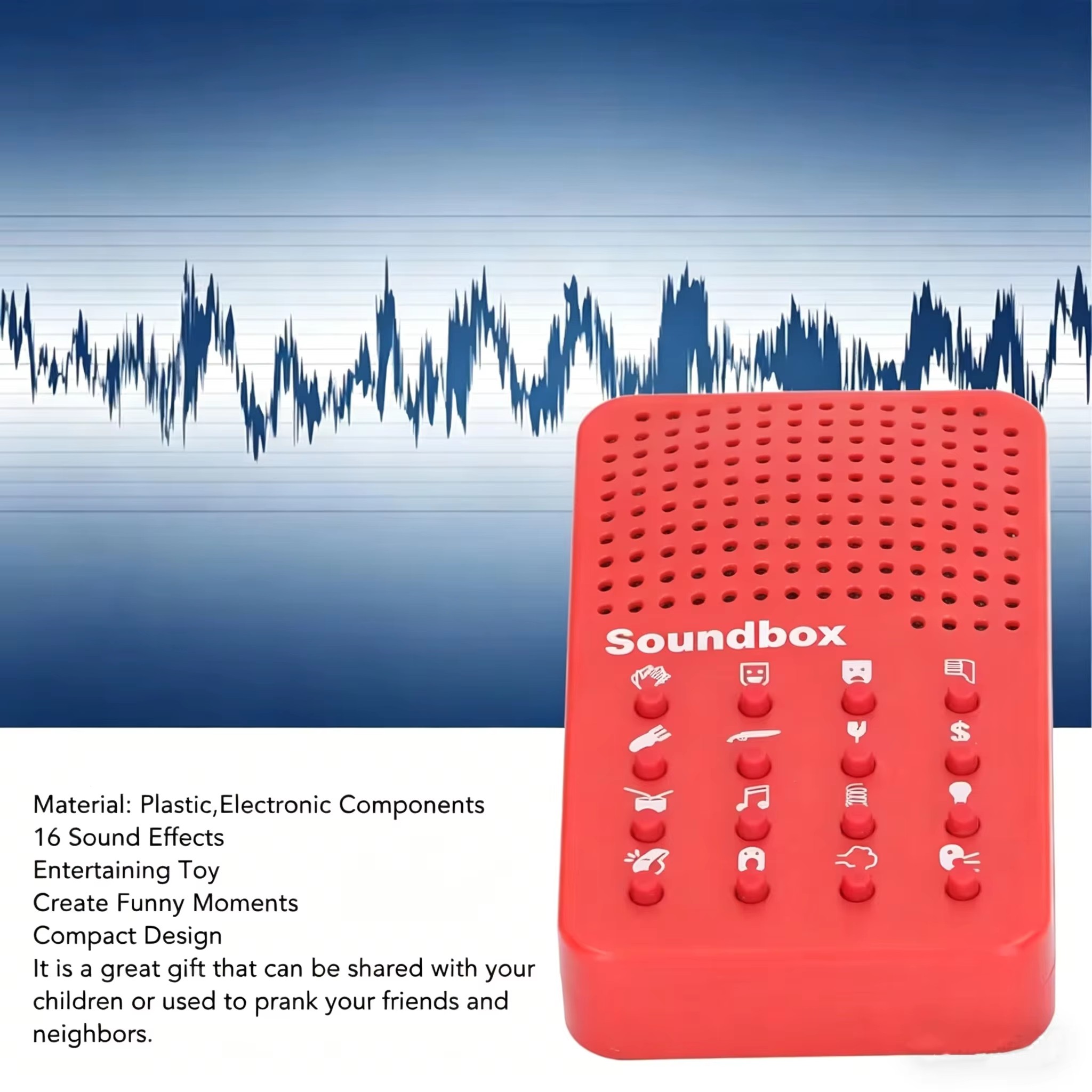 Compact Funny Sound Machine 16 - Electronics Gadgets For Gift review and price