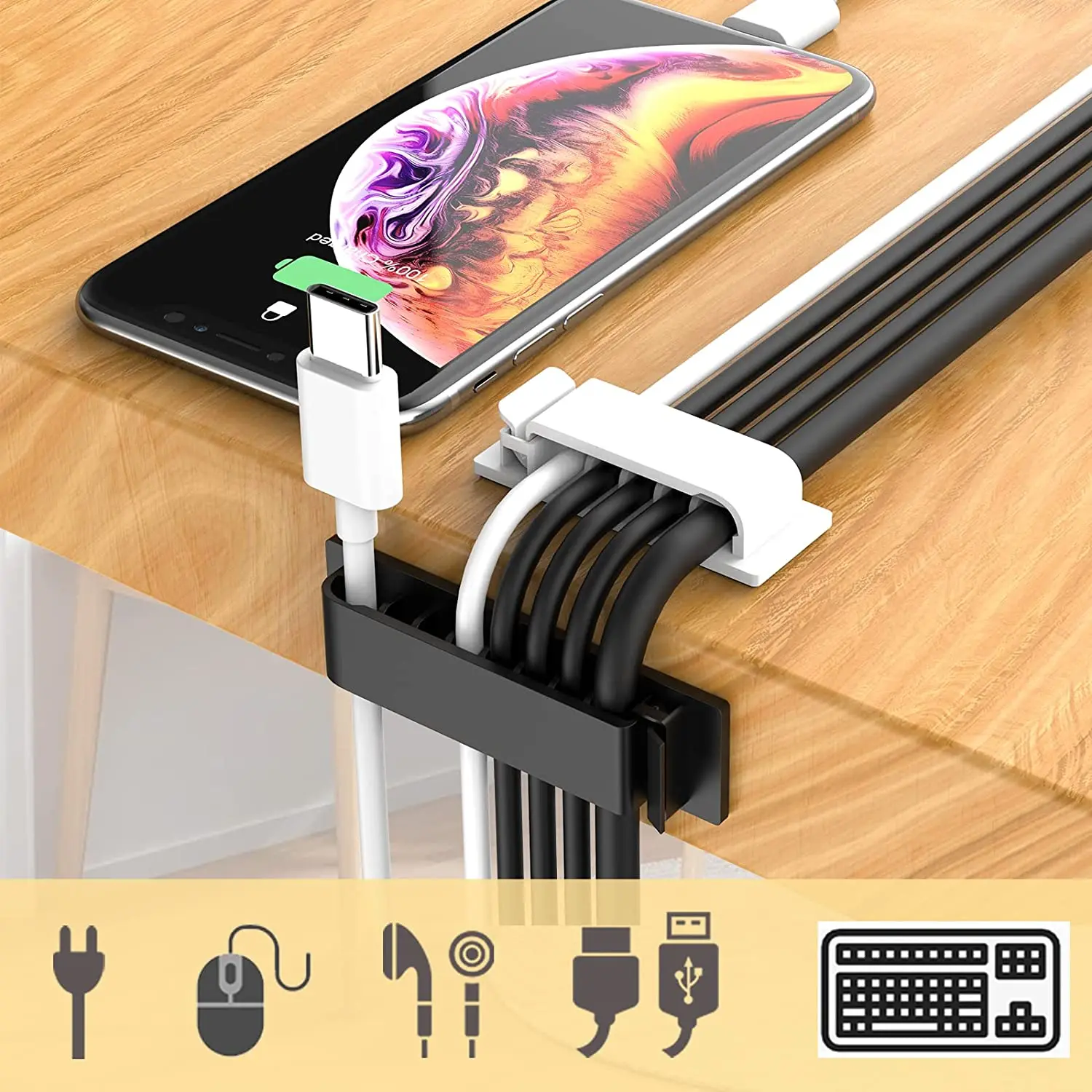 Cable Organizer Cord Managemen - Cable Organizer review and price