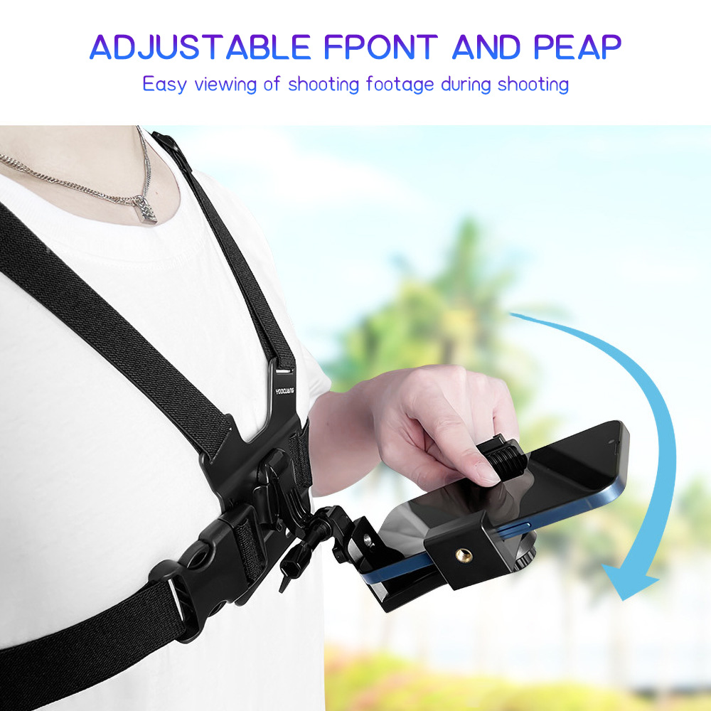Chest Mount Phone Strap Holder - Cable Organizer review and price