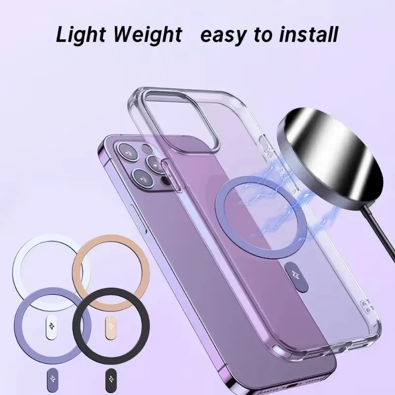 5/1Pcs Metal Plate Sticker Rin - Wireless Charger review and price