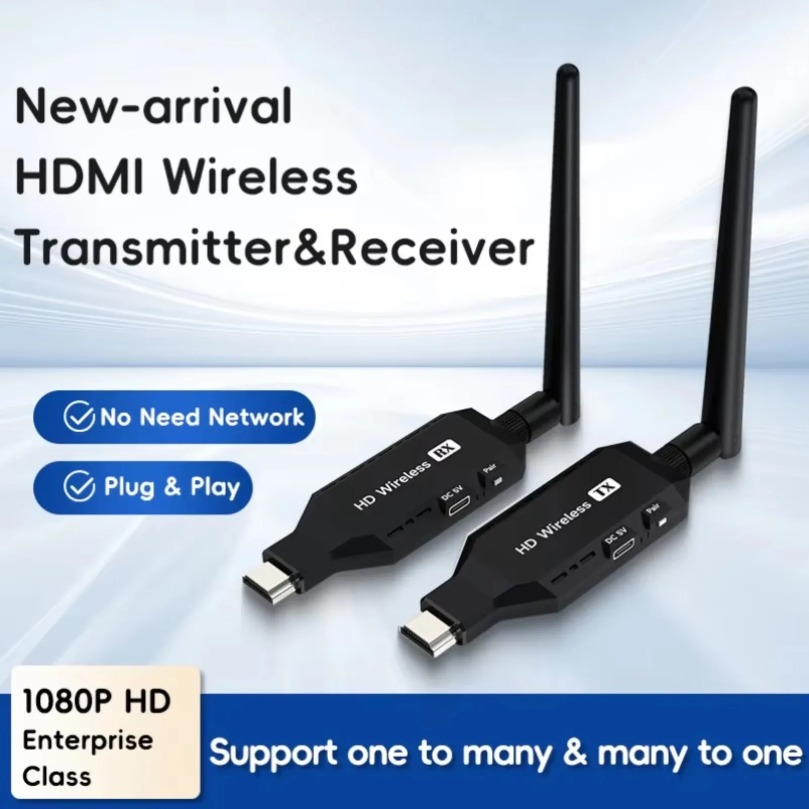 50M 1080P Wireless HDMI-Compat - Hdmi Adapter review and price